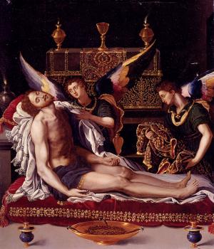 阿利桑得歐 阿樓瑞 Dead Christ Attended By Two Angels 阿利桑得歐 阿樓瑞 Dead Christ Attended By Two Angels